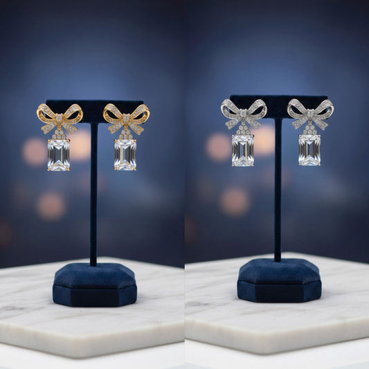 Trendy Bow Earrings