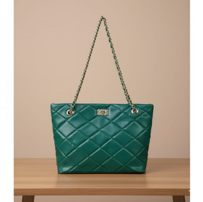 Cross Stitch Tote Bag | Premium Fluffy Feel with Matching Lining