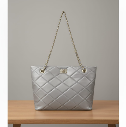 Cross Stitch Tote Bag | Premium Fluffy Feel with Matching Lining