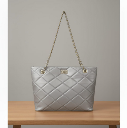 Cross Stitch Tote Bag | Premium Fluffy Feel with Matching Lining