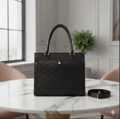 Pocket Box Handbag | Premium Quality with Front Pocket & Hard Card Design