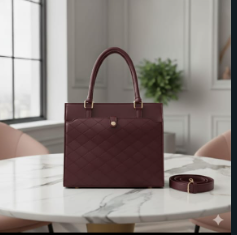 Pocket Box Handbag | Premium Quality with Front Pocket & Hard Card Design