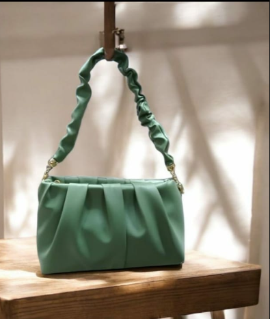 Elora Puff Bag | Chic Pleated Handbag for Women