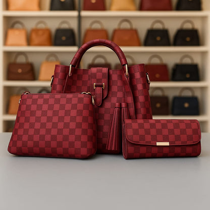 New Trendy 3-Piece Bag Set