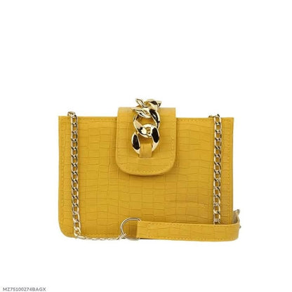 CRB Croco Stylish Chain Bag