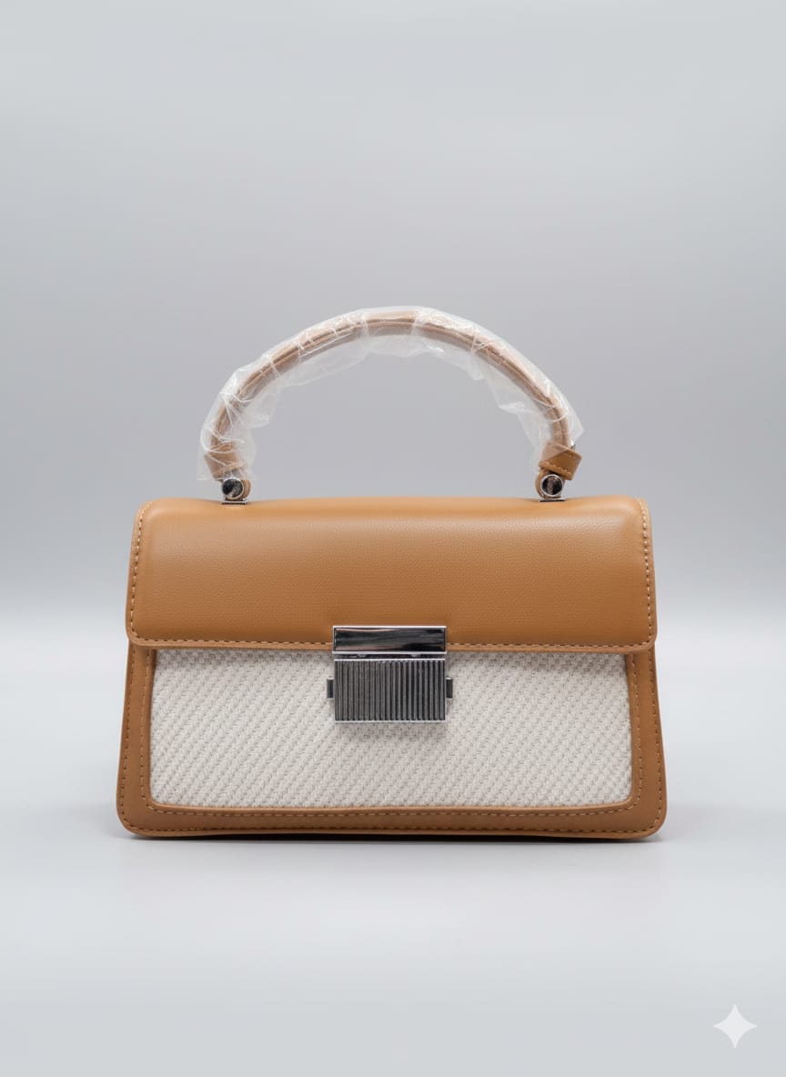 Elegant branded handbag