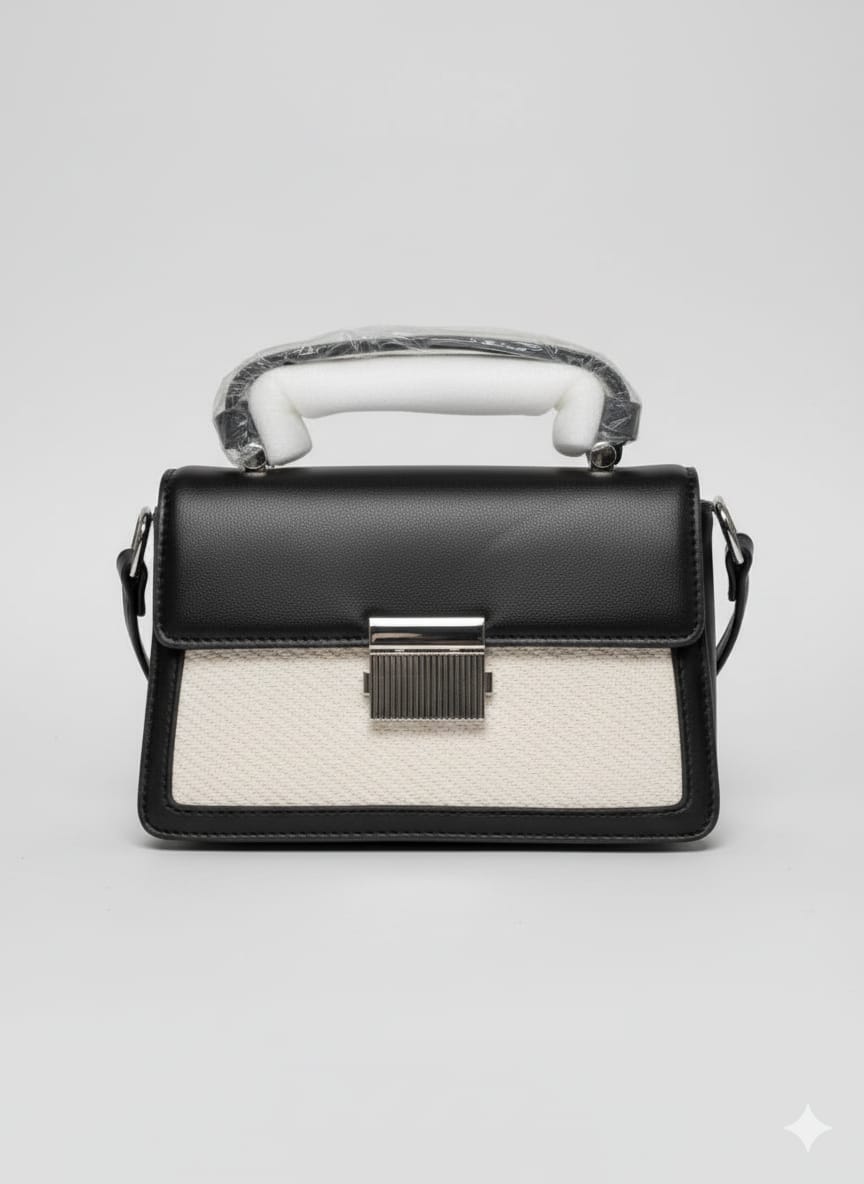 Elegant branded handbag