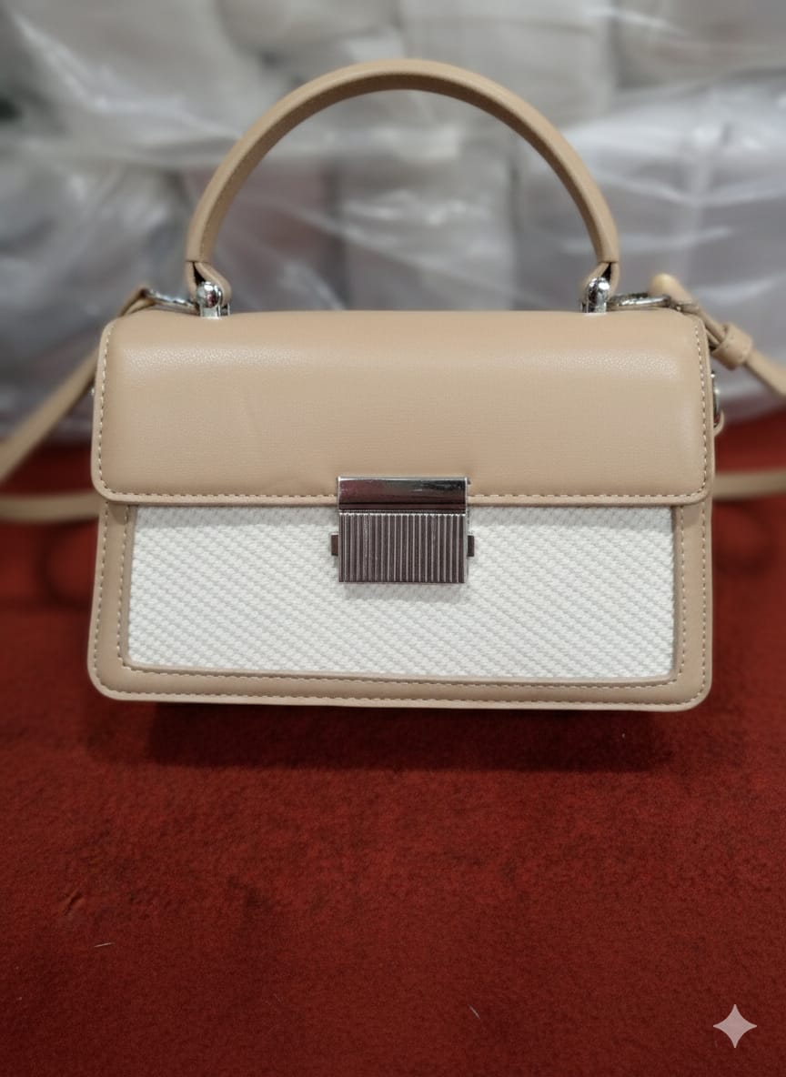 Elegant branded handbag