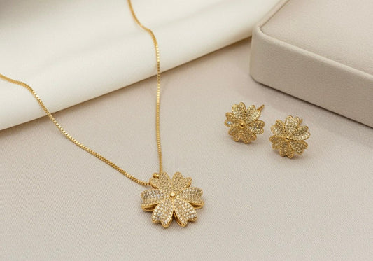 Elegant Necklace & Earrings