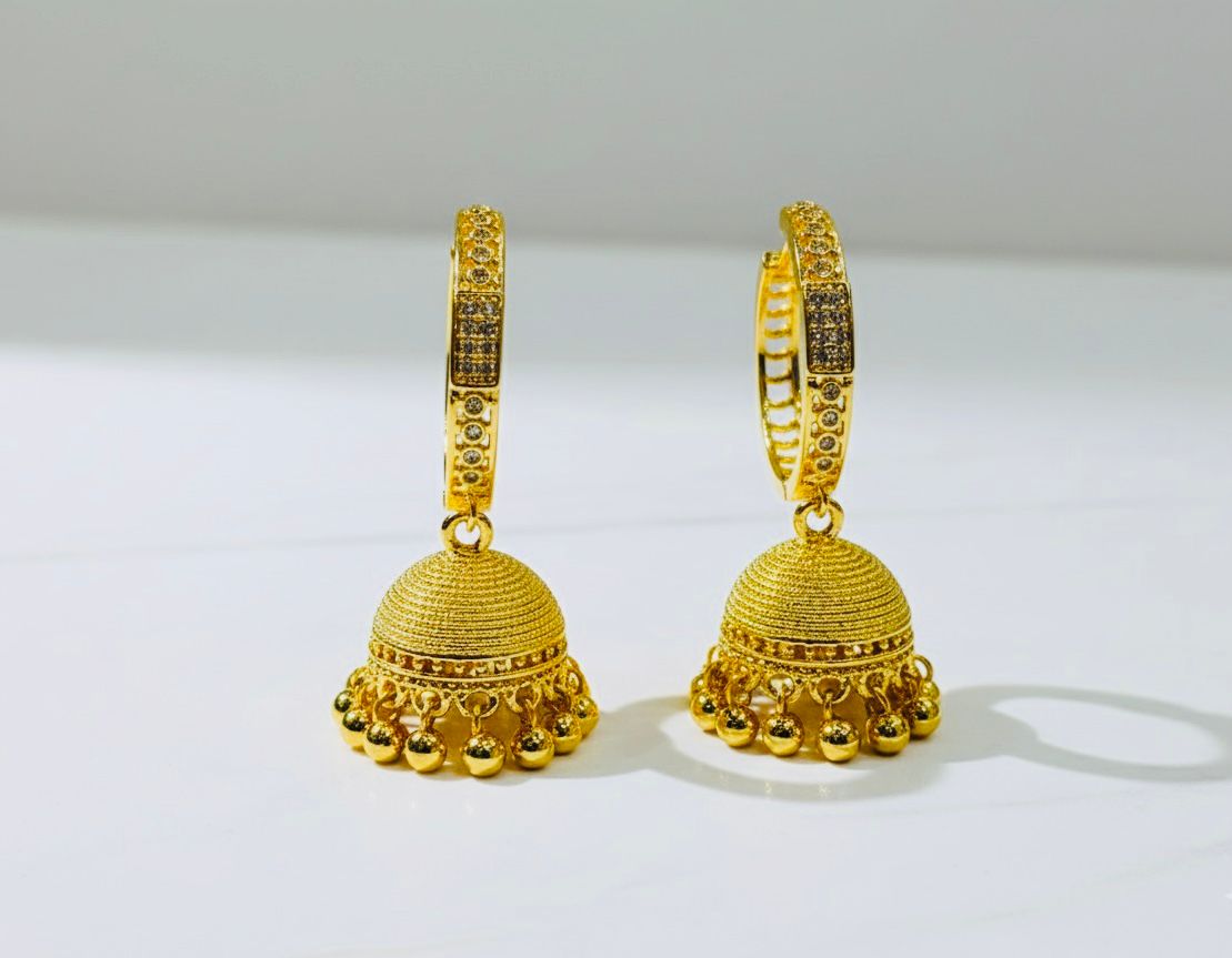 China Made Jhumki Earrings