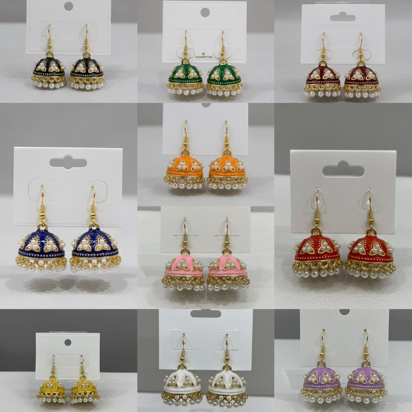 China Made Jhumki Earrings