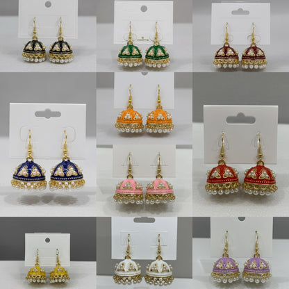 China Made Jhumki Earrings
