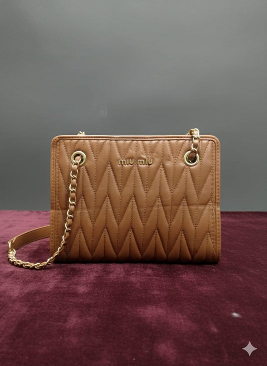 branded Chain Strap Bag