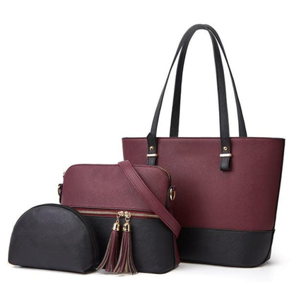 Grace 3-Piece Women Handbag Set