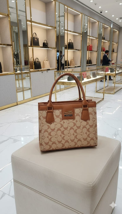 Classè Pattern Tote Handbag