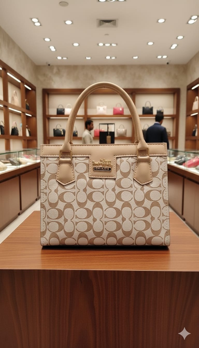 Classè Pattern Tote Handbag