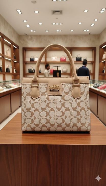 Classè Pattern Tote Handbag