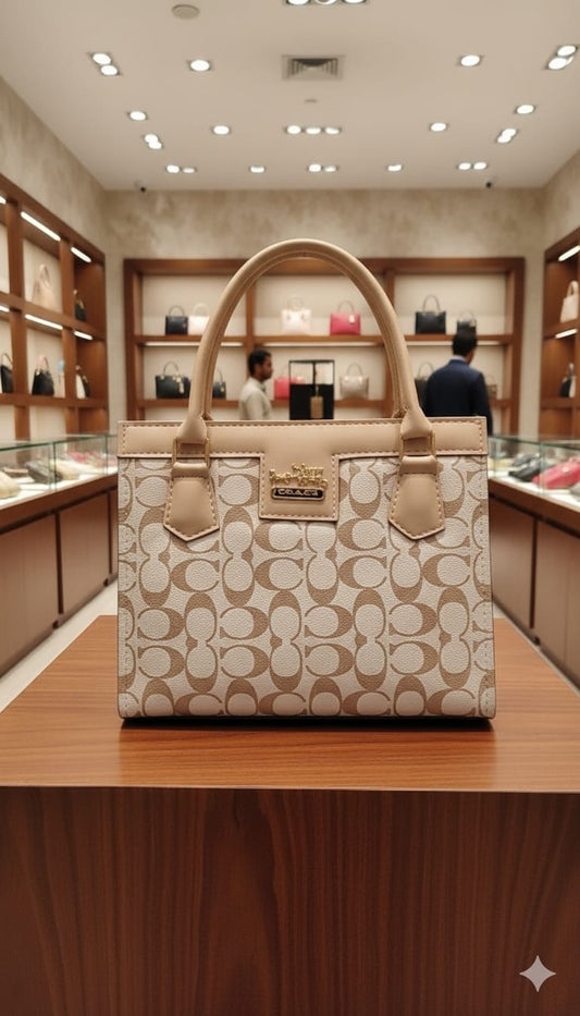 Classè Pattern Tote Handbag