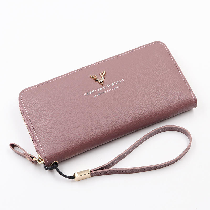 Stylish & High-Quality Ladies Wallet  | Double Zipper | Mobile & Cardholder