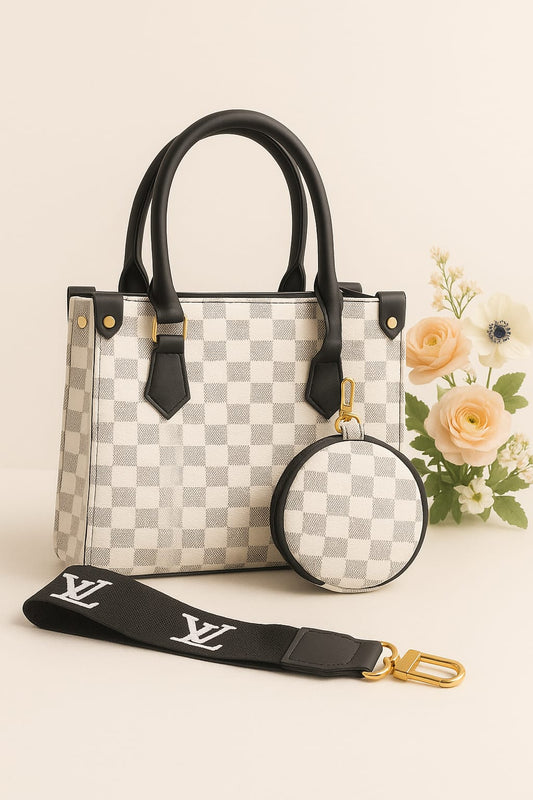 2PCS Handbag Set | Premium Quality | Stylish Long Belt