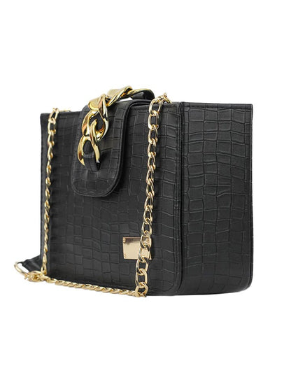 CRB Croco Stylish Chain Bag