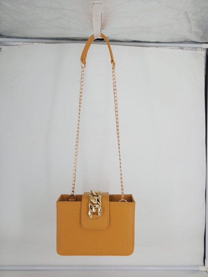 CRB Croco Stylish Chain Bag