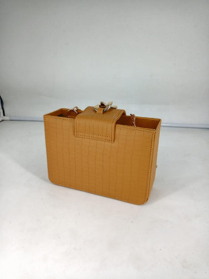 CRB Croco Stylish Chain Bag
