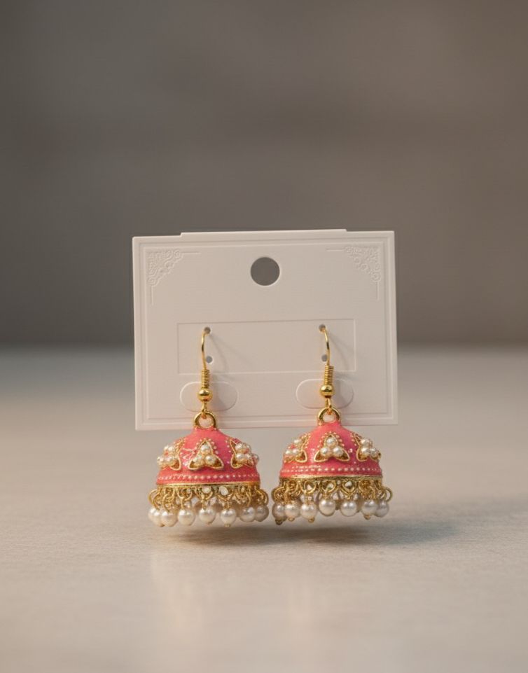 China Made Jhumki Earrings