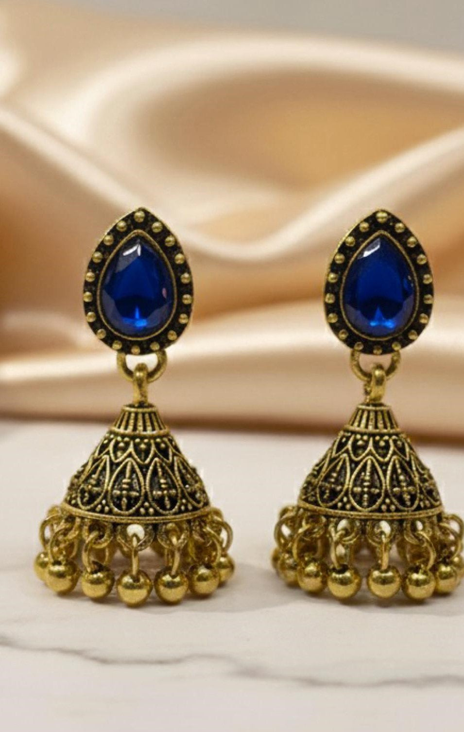 China Made Jhumki Earrings