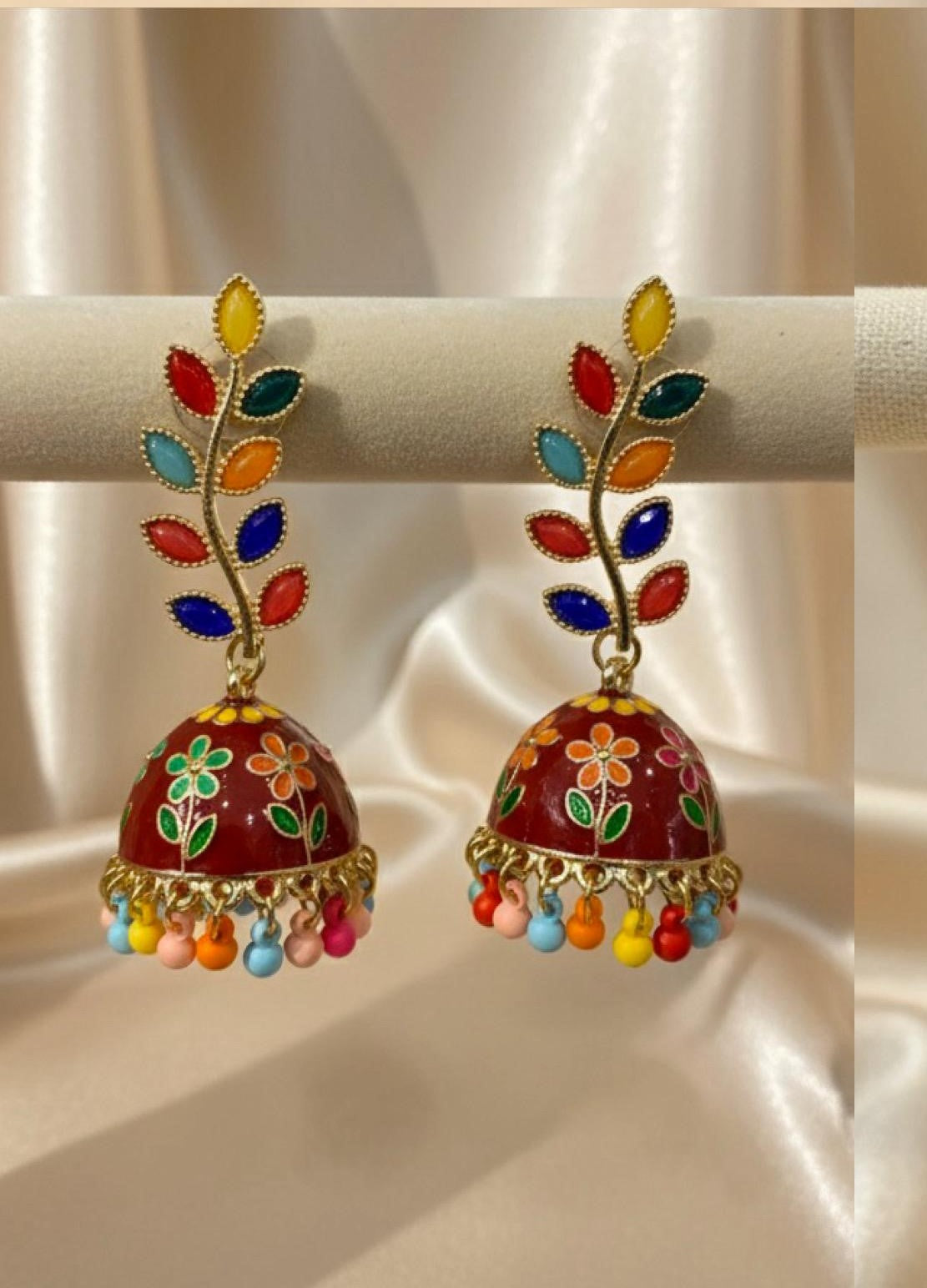 China Made Jhumki Earrings