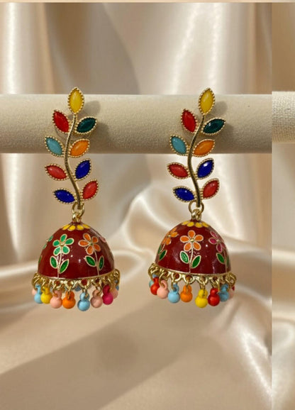 China Made Jhumki Earrings