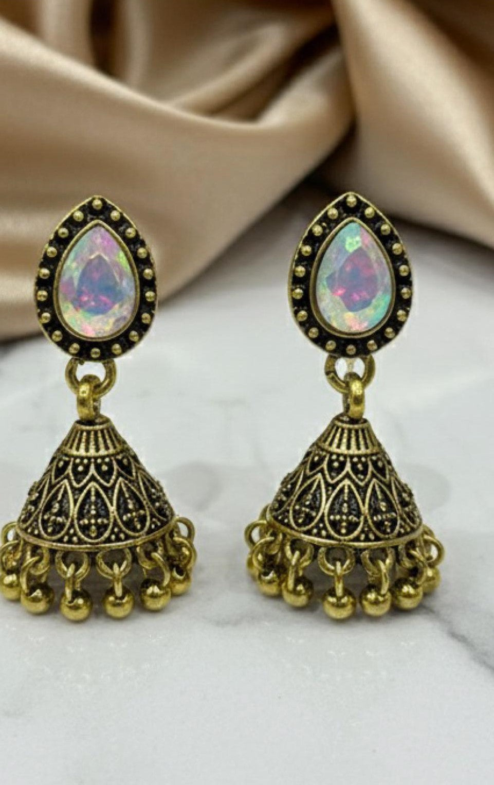 China Made Jhumki Earrings